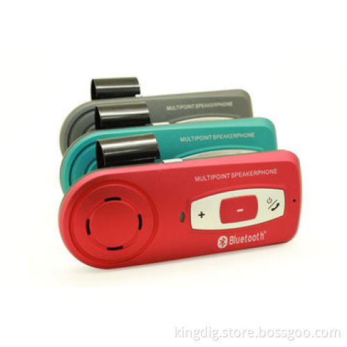New Design Sun Visor Handsfree Bluetooth Car Kit with Li-Polymer Battery, Mute Function